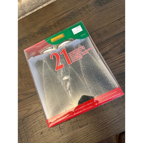 Lemax 34968 Frosted Pine Tree – 21-Piece Set - New in Box - Picture 3 of 9